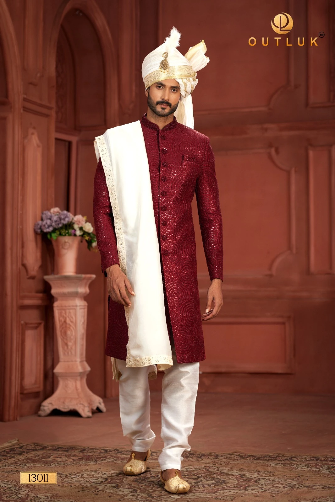 Outluk Wedding Sherwani Vol 13